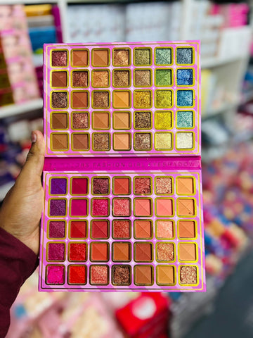 70 Color Eyeshadow Kit (Shimmer & Matte) Colors