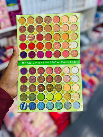 70 Color Eyeshadow Kit (Shimmer & Matte) Colors
