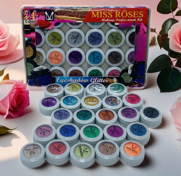 Miss Rose 24 Color Eye Shadow Palete