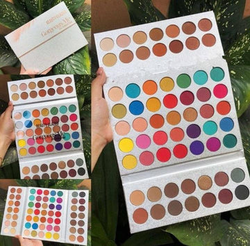63 Color Eyeshadow Kit (Matte + Glitter Shades)